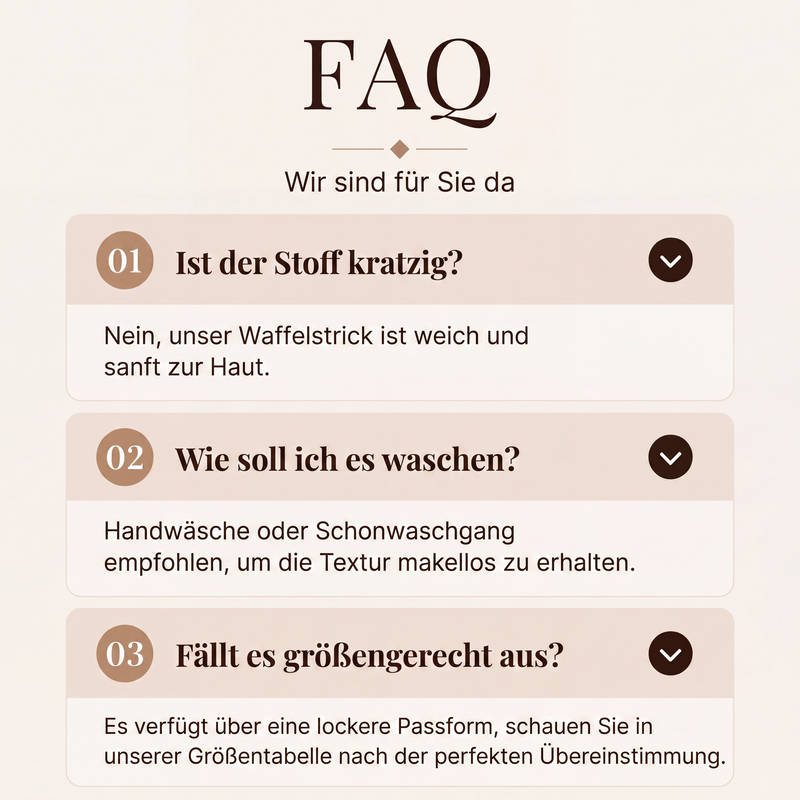 👚⭐ Top-bewertet – Waffel-Henley – zeitlos und bequem