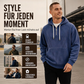 📢🎉🛍️✨Herren-Casual-Cord-Hoodie mit Halb-Reißverschluss