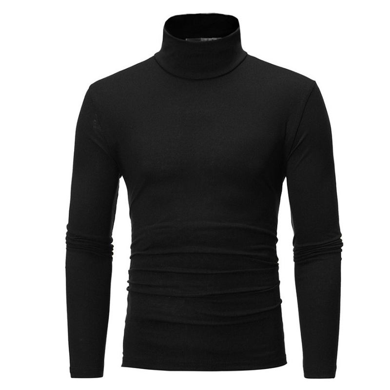 📊Herren Slim-Fit Rollkragenoberteil
