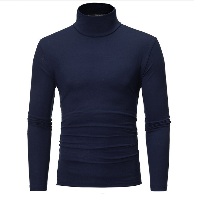 📊Herren Slim-Fit Rollkragenoberteil