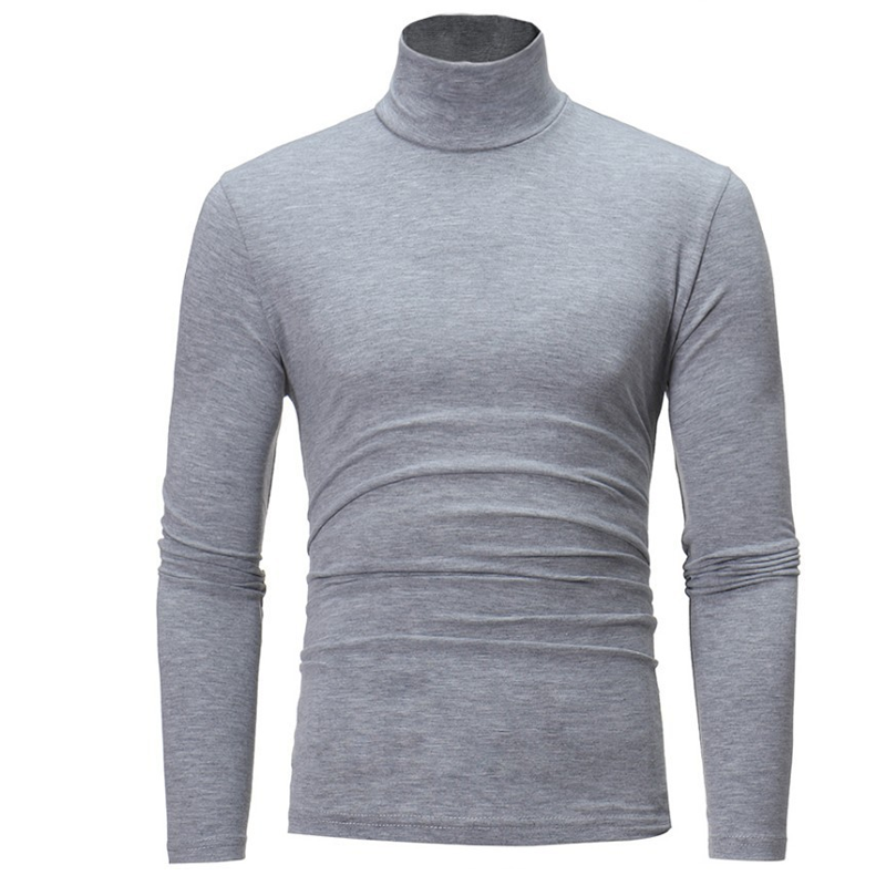 📊Herren Slim-Fit Rollkragenoberteil
