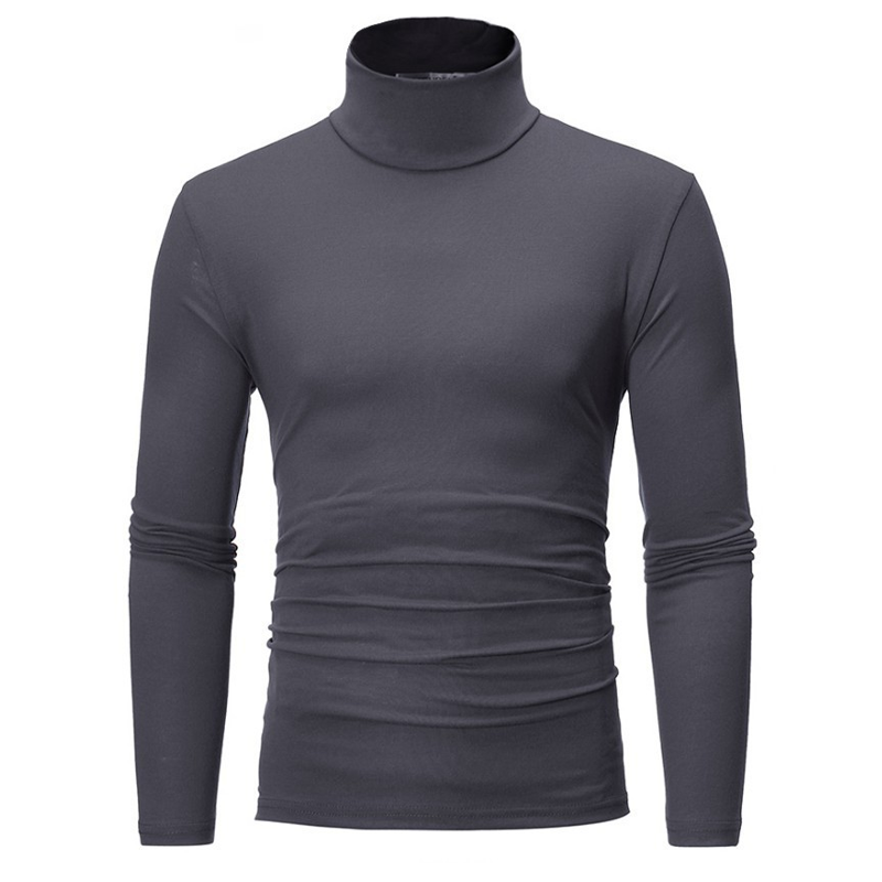 📊Herren Slim-Fit Rollkragenoberteil