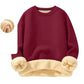 👕Klassischer Rundhals, vielseitig für jeden Tag – Herren-Sweatshirt mit Fleecefutter ✨