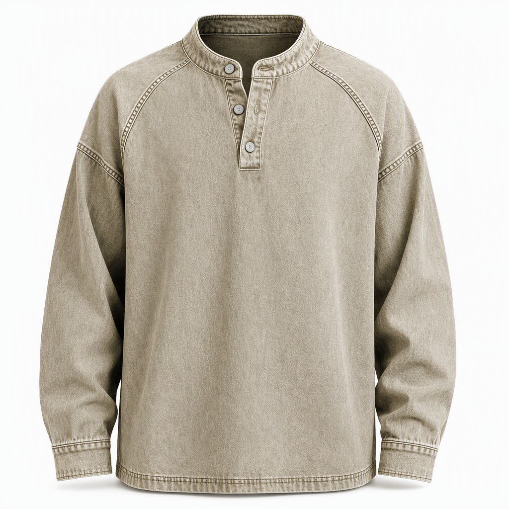 🔥✨Herren Vintage-Freizeit-Sweatshirt mit lockerer Passform