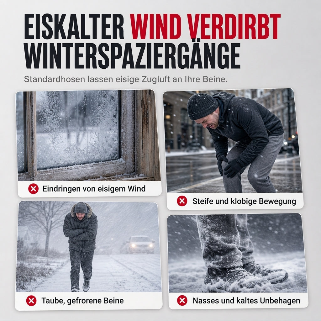 🛍️✨Warme, gefütterte Fleece-Hose (Unisex)