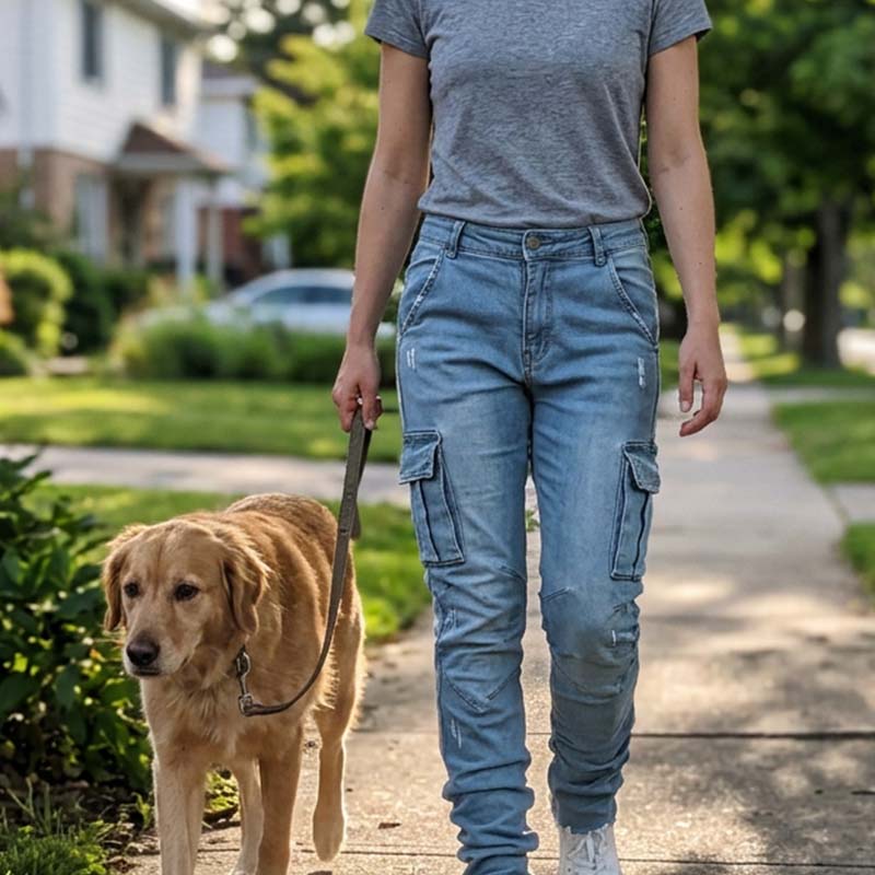 📣📣🎉✨Slim-Fit Jeans-Cargohosen – Figurbetont, praktisch & zeitloses Design