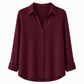 ✨💕 Damen-Bluse mit Polka-Dot-Print – Eleganter Hemdkragen, lange Ärmel & vielseitiger Freizeitstil 👚