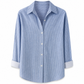 ✨💕 Damen-Bluse mit Polka-Dot-Print – Eleganter Hemdkragen, lange Ärmel & vielseitiger Freizeitstil 👚
