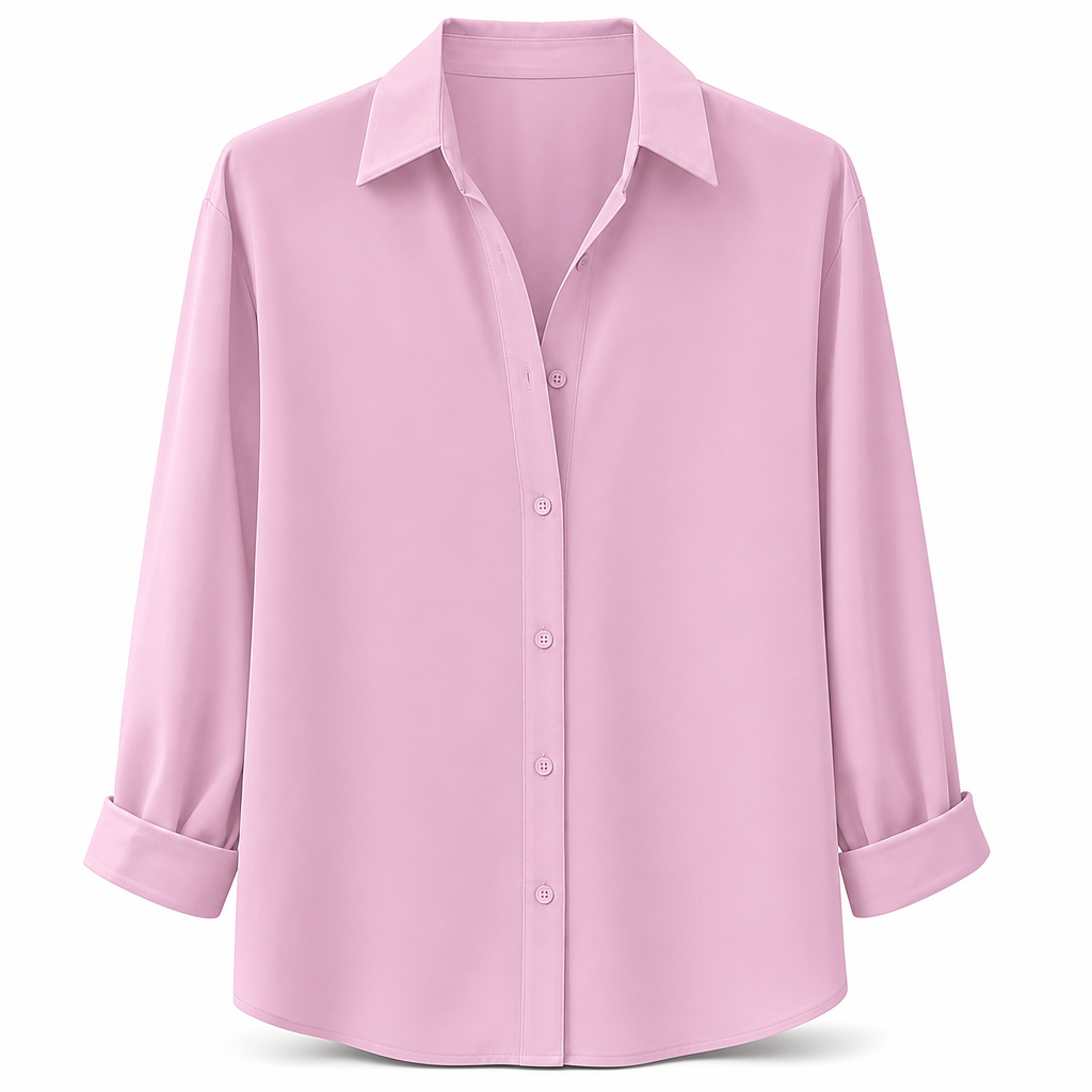 ✨💕 Damen-Bluse mit Polka-Dot-Print – Eleganter Hemdkragen, lange Ärmel & vielseitiger Freizeitstil 👚