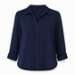 ✨💕 Damen-Bluse mit Polka-Dot-Print – Eleganter Hemdkragen, lange Ärmel & vielseitiger Freizeitstil 👚