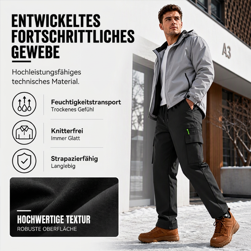 👖 ✨Herren Winter Thermohose winddicht