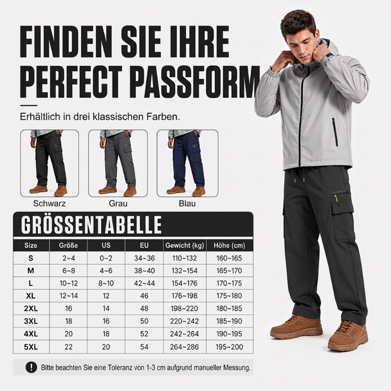 👖 ✨Herren Winter Thermohose winddicht