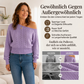📢📢🎉✨Damen Schulterfreier Kurzgeschnittener Strickpullover