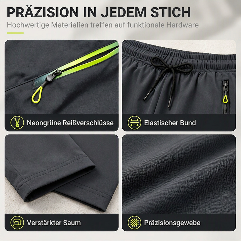 👖Legere Sport-/Traininghosen für Damen mit Reißverschlusstaschen