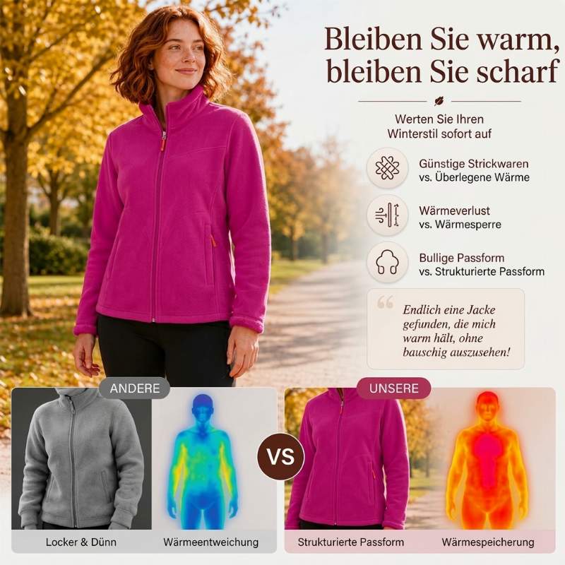 📢🎉🛍️✨Warme Damen-Thermojacke für den Winter