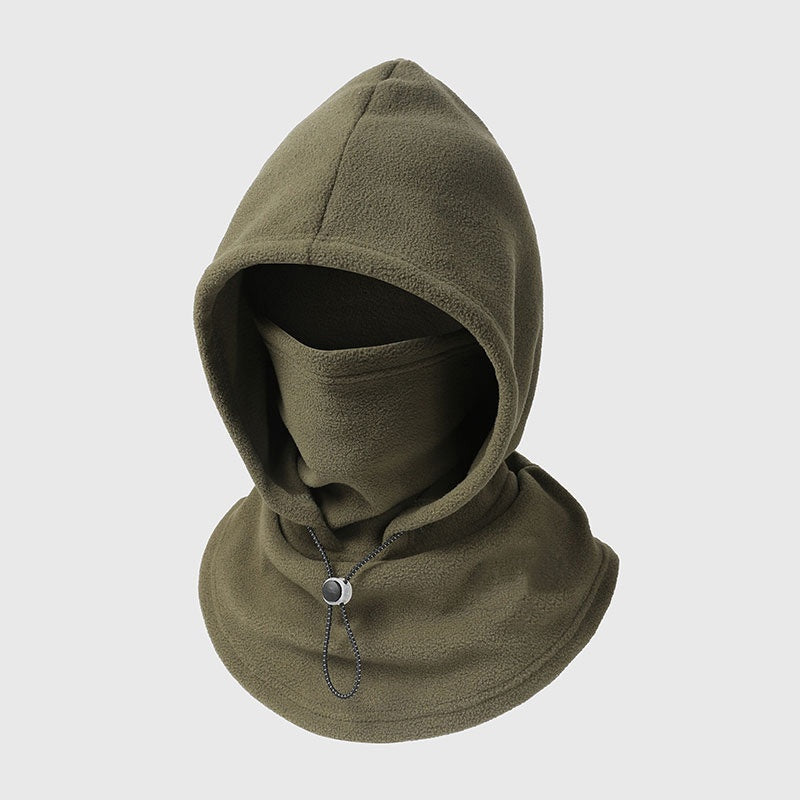 🎉 ❄️ Thermische Sturmhaube – winddichte Winterhaube mit dickem Plüschfutter