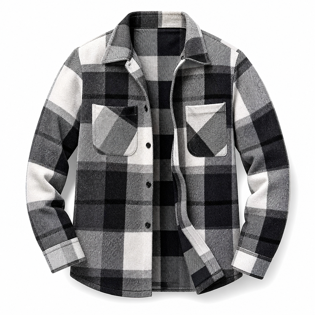 👔 Lässiges kariertes Flanellhemd für Herren | Kein kratziges Hemd – Weich & warm für Herbst & Alltag ✨