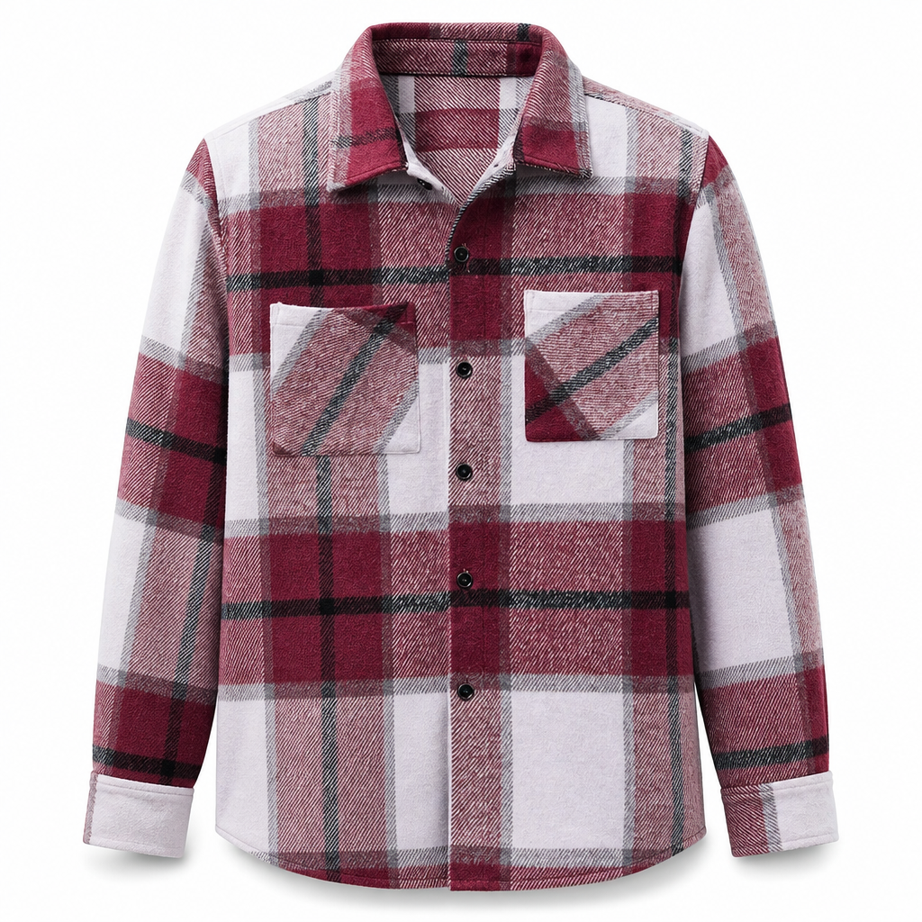 👔 Lässiges kariertes Flanellhemd für Herren | Kein kratziges Hemd – Weich & warm für Herbst & Alltag ✨
