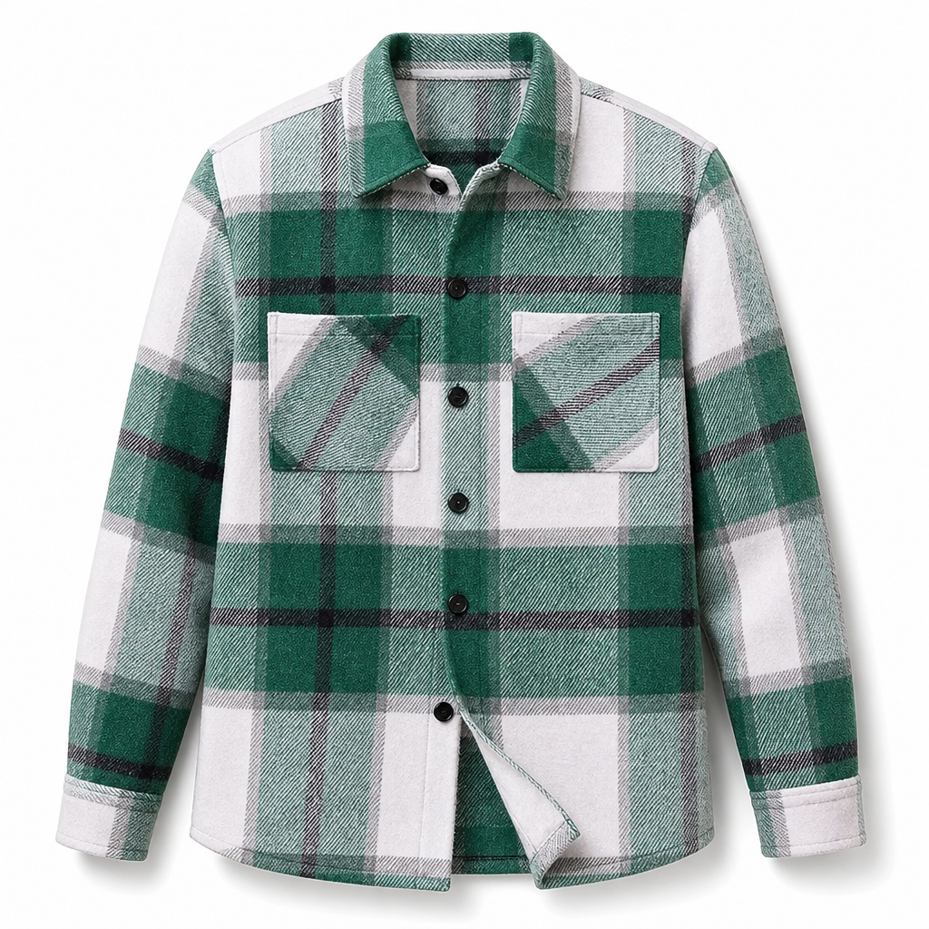 👔 Lässiges kariertes Flanellhemd für Herren | Kein kratziges Hemd – Weich & warm für Herbst & Alltag ✨
