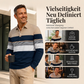 📢🎉🛍️✨Klassisches Farbe Blockiertes Streifen Top für Herren