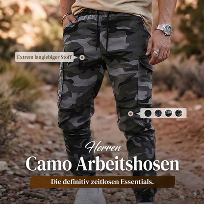 Lässige Camouflage-Bundhose – robust & ideal für Freizeit und Arbeit