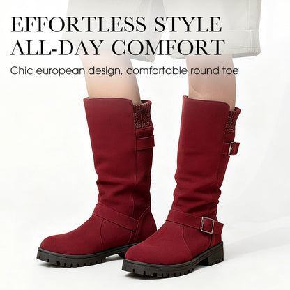 🎉💖Über 28.000 Mal verkauft!🍂👢Herbstliche lässige Damen-Stiefel in Wadenhöhe