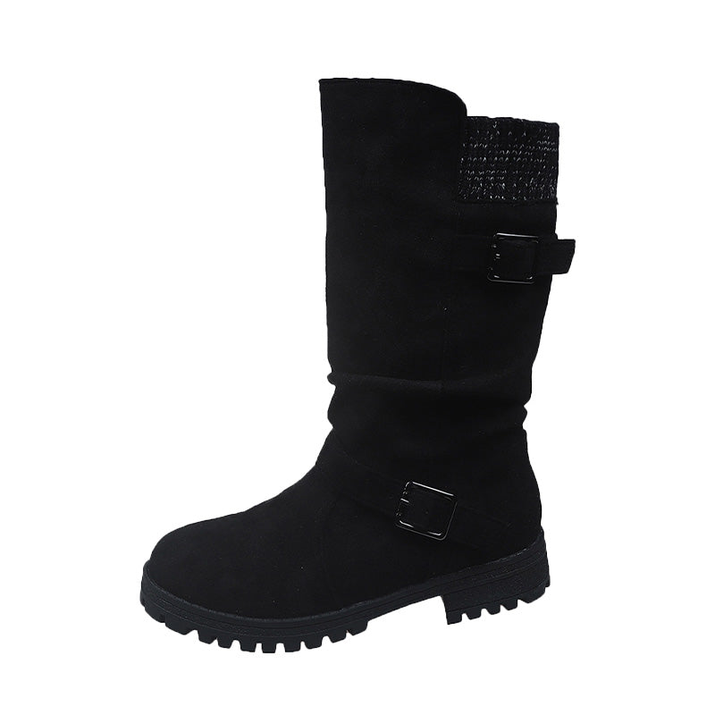 🎉💖Über 28.000 Mal verkauft!🍂👢Herbstliche lässige Damen-Stiefel in Wadenhöhe