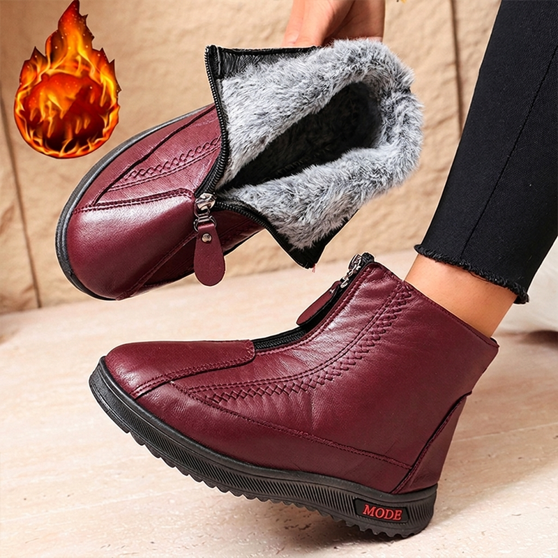 🎉 Warme rutschfeste Winterstiefel für Damen