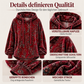 🚨🚨 Damen-Kapuzenpullover mit Paisley-Print und Kordelzug