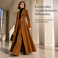 📢🎉🛍️✨Elegantes herbstliches 2-Teiler-Outfit für Damen mit Retro-Langmantel und schlichter Hose