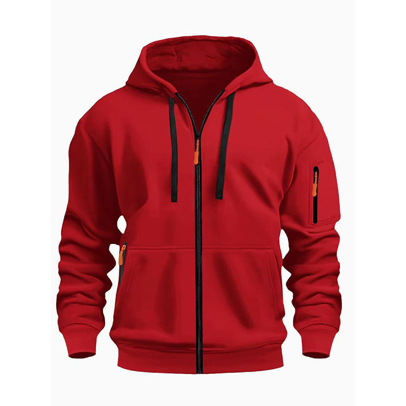 🛍️✨Lässige wärmende Herrenkapuzenjacke