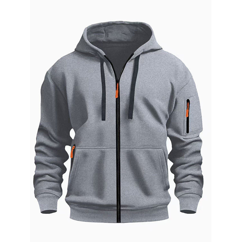 🛍️✨Lässige wärmende Herrenkapuzenjacke