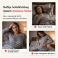 💞 🔥 Damen 2-Teilig Geripptes Pyjama-Set Mit Herzdruck Trägertop Und Langen Hosen Loungewear