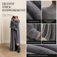 📢🎉🛍️✨Damen Langcardigan aus Kunstpelz-Fleece, flauschiger oversized Strickmantel für Herbst und Winter