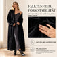 📢🎉🛍️✨Damen Langcardigan aus Kunstpelz-Fleece, flauschiger oversized Strickmantel für Herbst und Winter