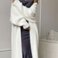 📢🎉🛍️✨Damen Langcardigan aus Kunstpelz-Fleece, flauschiger oversized Strickmantel für Herbst und Winter