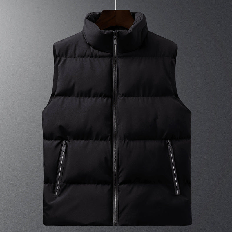 🔥Beliebtes Produkt ！✨Herren klassische Stehkragen wattierte Weste