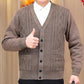 🙌 🔥🔥Herren Warmer Cardigan mit Knopfverschluss und V-Ausschnitt