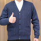 🙌 🔥🔥Herren Warmer Cardigan mit Knopfverschluss und V-Ausschnitt