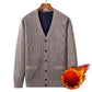 🙌 🔥🔥Herren Warmer Cardigan mit Knopfverschluss und V-Ausschnitt