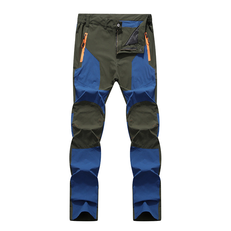 🌟 Wasserdichte & winddichte Herren-Wanderhose im Patchwork-Design