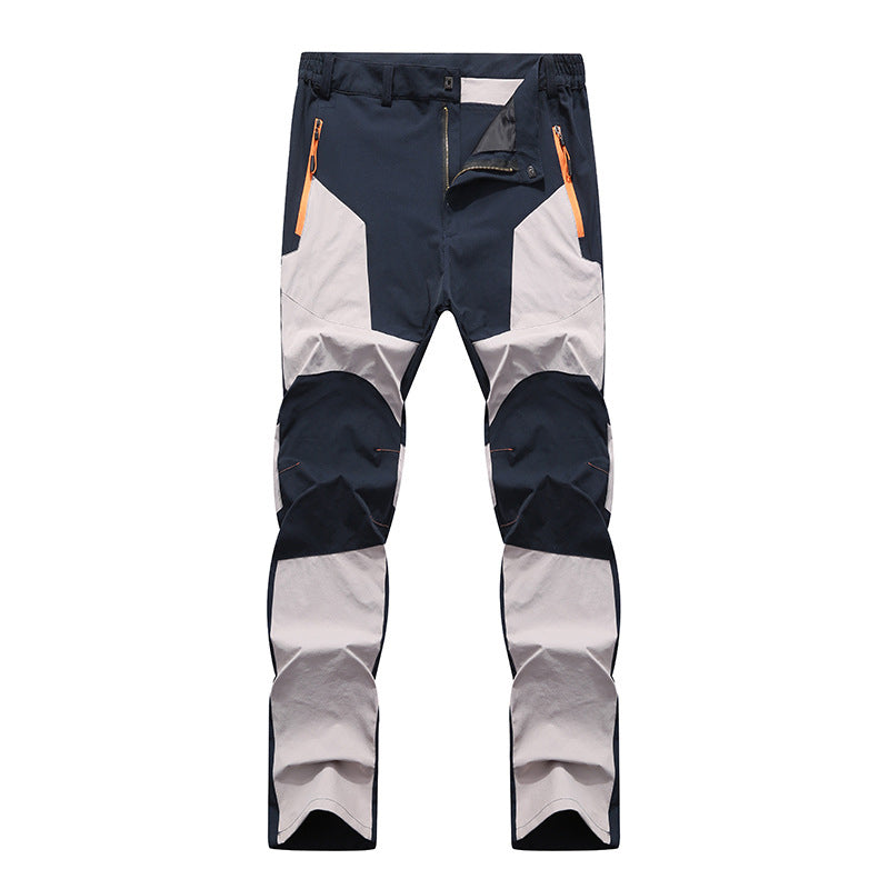 🌟 Wasserdichte & winddichte Herren-Wanderhose im Patchwork-Design