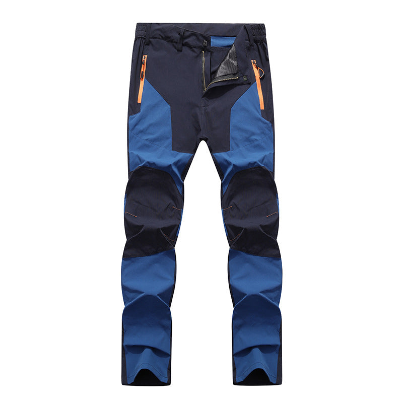 🌟 Wasserdichte & winddichte Herren-Wanderhose im Patchwork-Design
