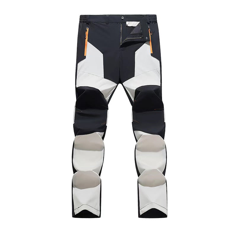🌟 Wasserdichte & winddichte Herren-Wanderhose im Patchwork-Design