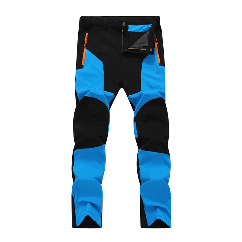 🌟 Wasserdichte & winddichte Herren-Wanderhose im Patchwork-Design