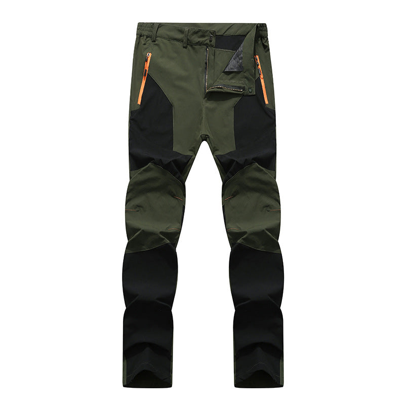 🌟 Wasserdichte & winddichte Herren-Wanderhose im Patchwork-Design