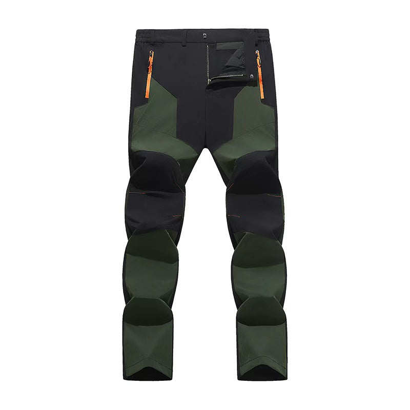 🌟 Wasserdichte & winddichte Herren-Wanderhose im Patchwork-Design