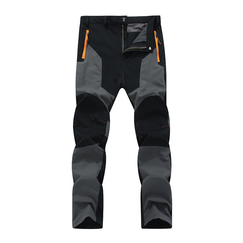 🌟 Wasserdichte & winddichte Herren-Wanderhose im Patchwork-Design