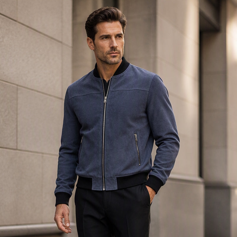 Klassische Casual-Bomberjacke für Herren