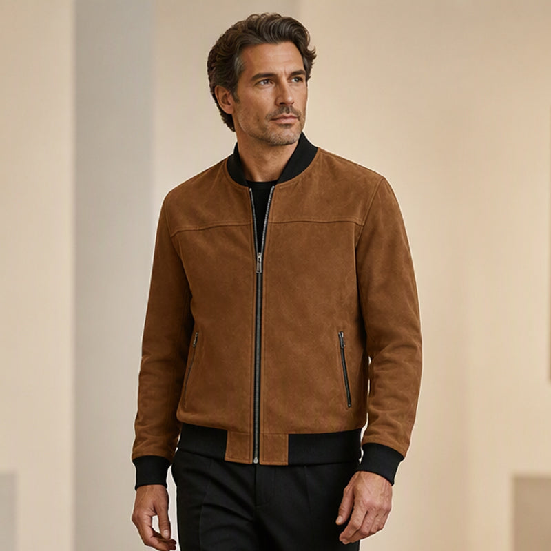 Klassische Casual-Bomberjacke für Herren